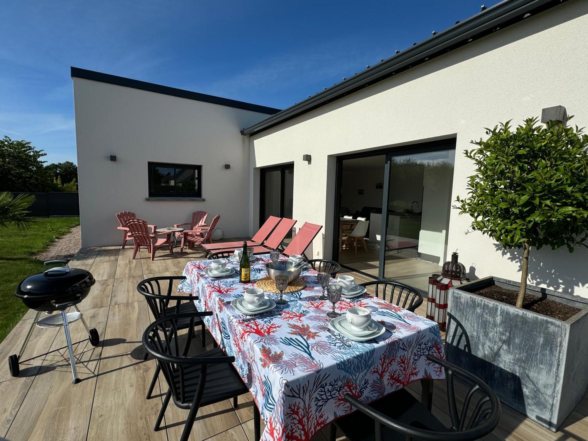 Maison Neuve 4 Etoiles Plain-Pied Proche De La Mer Plurien Dış mekan fotoğraf